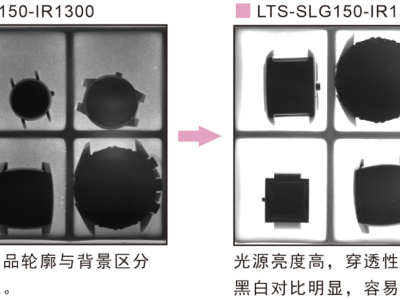 短波红外光纤光源使用LED光源,发热量低减少对照射物的热损伤图3