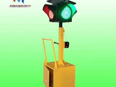 满屏太阳能红绿灯 移动红绿灯交通指挥设备价格图3