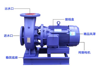 ISG型立式管道泵,ISG管道泵,ISG型立式管道离心泵-请到上海三利图3