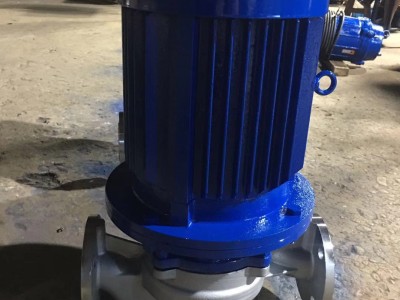 上海三利立式不锈钢管道泵|不锈钢离心泵|IHG型立式不锈钢管道泵图2