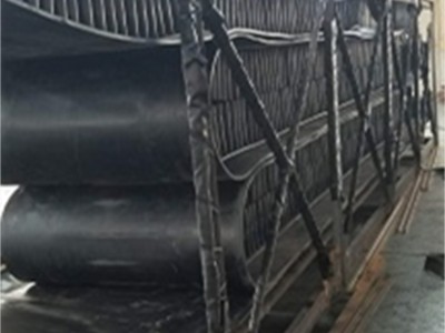 大倾角裙边隔板带 耐热挡边输送带 材质超宽环形挡边带图3