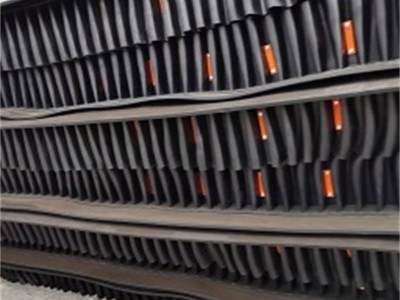 大倾角输送机皮带 耐高温波形挡边输送带 耐酸碱橡胶裙边带图3