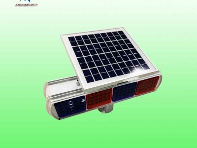 丹东市铝壳太阳能爆闪灯太阳能警示灯价格图3