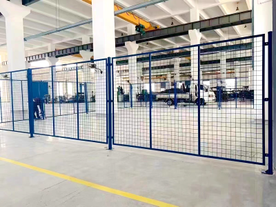 车间隔离网工业防护网工车间分区隔离网耐用防锈可定制图2