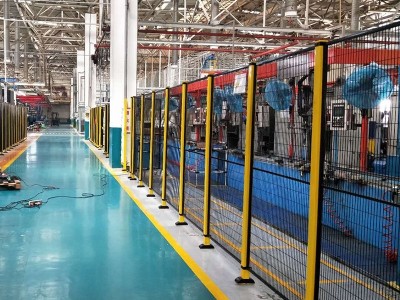 车间隔离网工业防护网工车间分区隔离网耐用防锈可定制图5