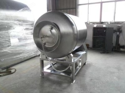 真空滚揉机肉制品腌制嫩化机不锈钢酱牛肉滚揉入味设备图2