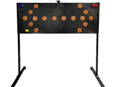 黑色太阳能导向灯厂家直供图2