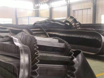 耐磨大倾角挡边带 抗撕裂波状带 耐撕裂环形皮带图2