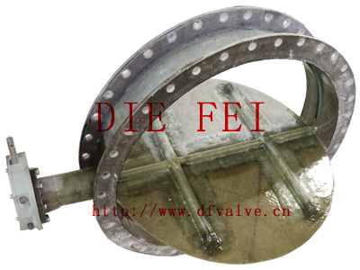 法兰玻璃钢蝶阀图4