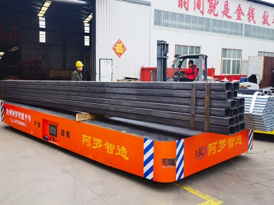 阿罗 15吨 电动地平车 工厂供应车间搬运 省时省力图3