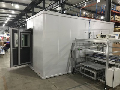 噪声测试隔音房,新能源电机噪声测试隔音房图2