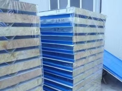 环保彩钢岩棉板定制多规格可选适用范围广图2