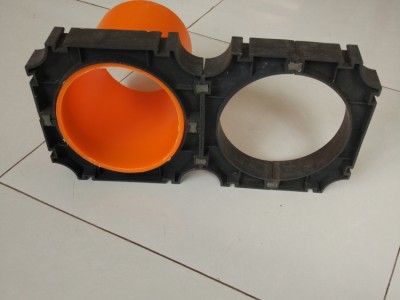 加厚绝缘电力管管枕 电力电缆管固定支架 防腐耐酸碱图2