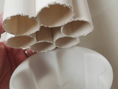 五七九孔梅花管接头 通信蜂窝管管箍 通信穿线管直接图7