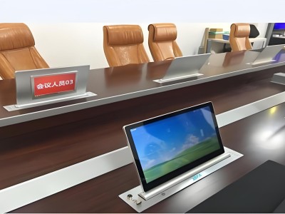 超薄高清电子桌牌升降器多重控制运行稳定噪音小同步升降电机图3