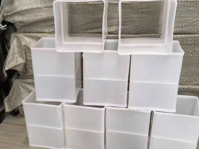 PVC格栅管接头 单四六九孔 方管管箍适配多种管径图5