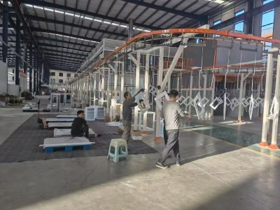 全自动涂装流水线-静电粉末喷涂装置图2