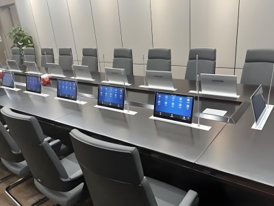鸿蒙平板无纸办公会议无纸化办公设备会议桌面升降显示器液晶同屏图5