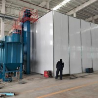 自动化喷砂房工作原理及应用范围
