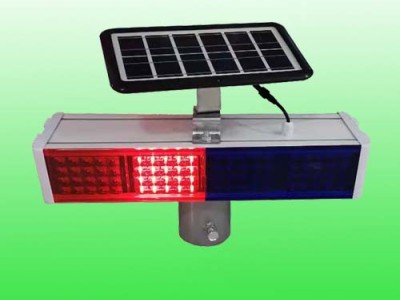 分体式太阳能警示灯 太阳能四灯警示灯生产厂家图2