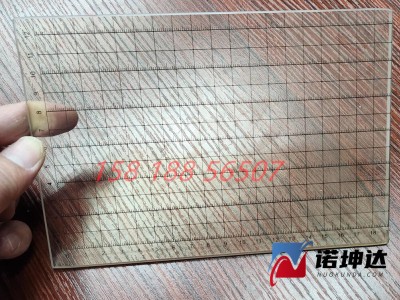 波峰焊玻璃,波峰焊预热玻璃,波峰焊锡炉玻璃,带刻度玻璃图3