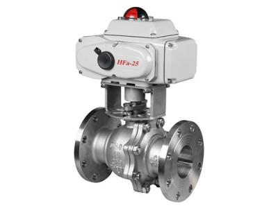 不锈钢法兰电动球阀 电动阀Q941F-16厂家图2
